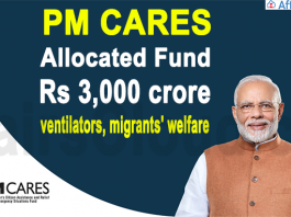 ₹3,000 crore from PM-CARES