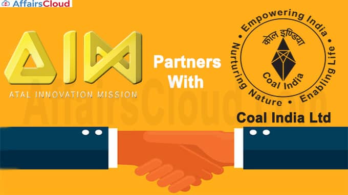 Atal Innovation Mission partners with Coal India Ltd