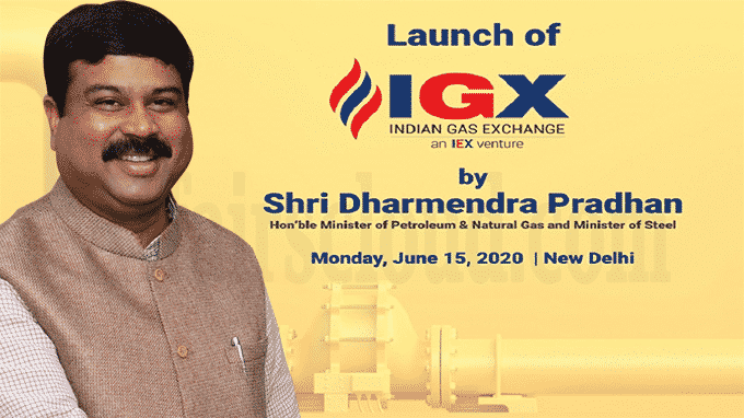 Dharmendra Pradhan launches Indian Gas Exchange