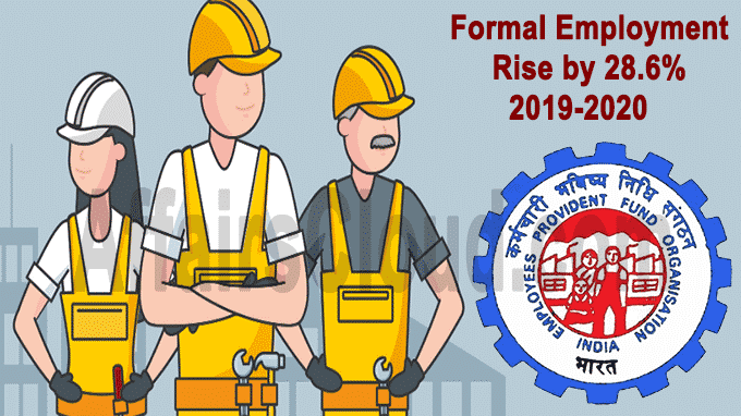 Formal employment in India grew