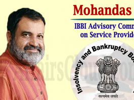 IBBI advisory committee on service providers