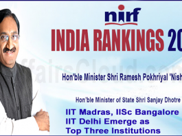 IIT Madras, IISc Bangalore and IIT Delhi emerge as top three institutions