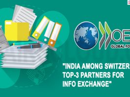 India among Switzerland's top-3 partners for info exchange