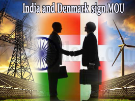 India and Denmark sign MOU