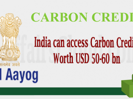 India can access carbon credits worth USD 50-60 bn
