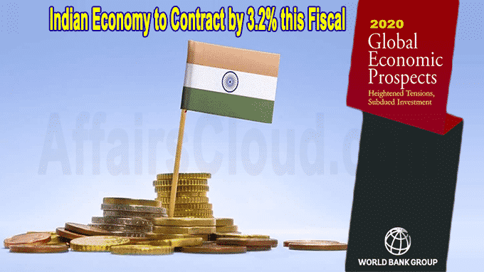 Indian Economy to contract by 3