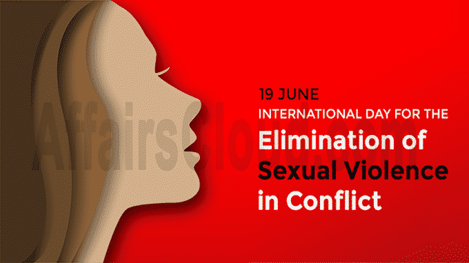 International Day for the Elimination of Sexual Violence in Conflict 2020