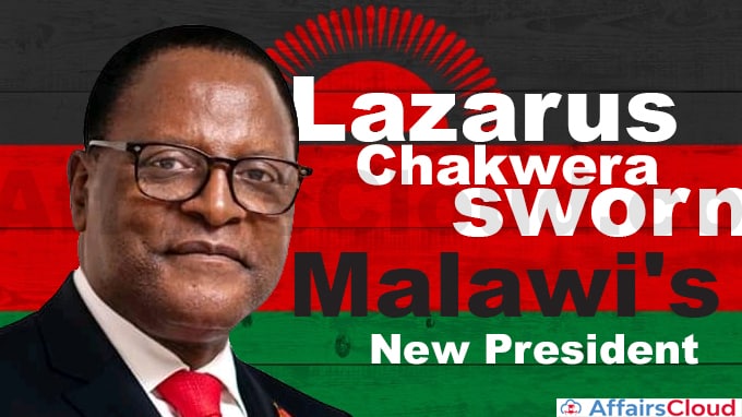 Lazarus-Chakwera-sworn-in-as-Malawi''s-new-president
