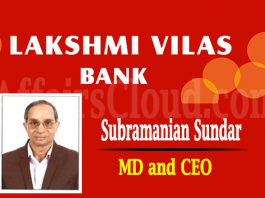 Reserve Bank approves Lakshmi Vilas Bank’s MD and CEO