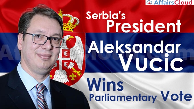 Serbia's-President-Aleksandar-Vucic-wins-parliamentary-vote