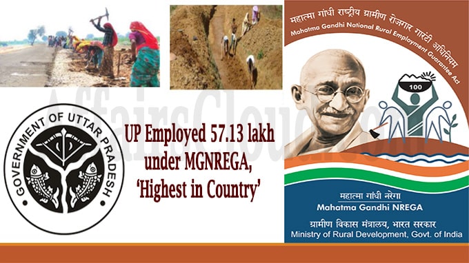 UP employed under MGNREGA, ‘highest in country’