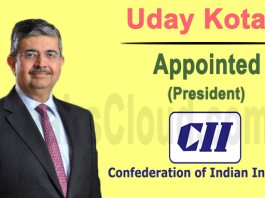 Uday Kotak takes over from Vikram Kirloskar as the new CII President