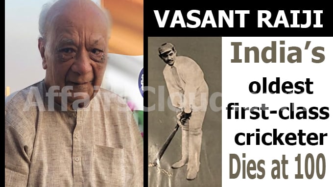 Vasant-Raiji,-India’s-oldest-first-class-cricketer,-dies-at-100