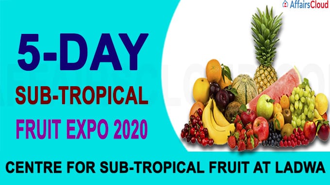 5-day Sub-Tropical Fruit Expo 2020