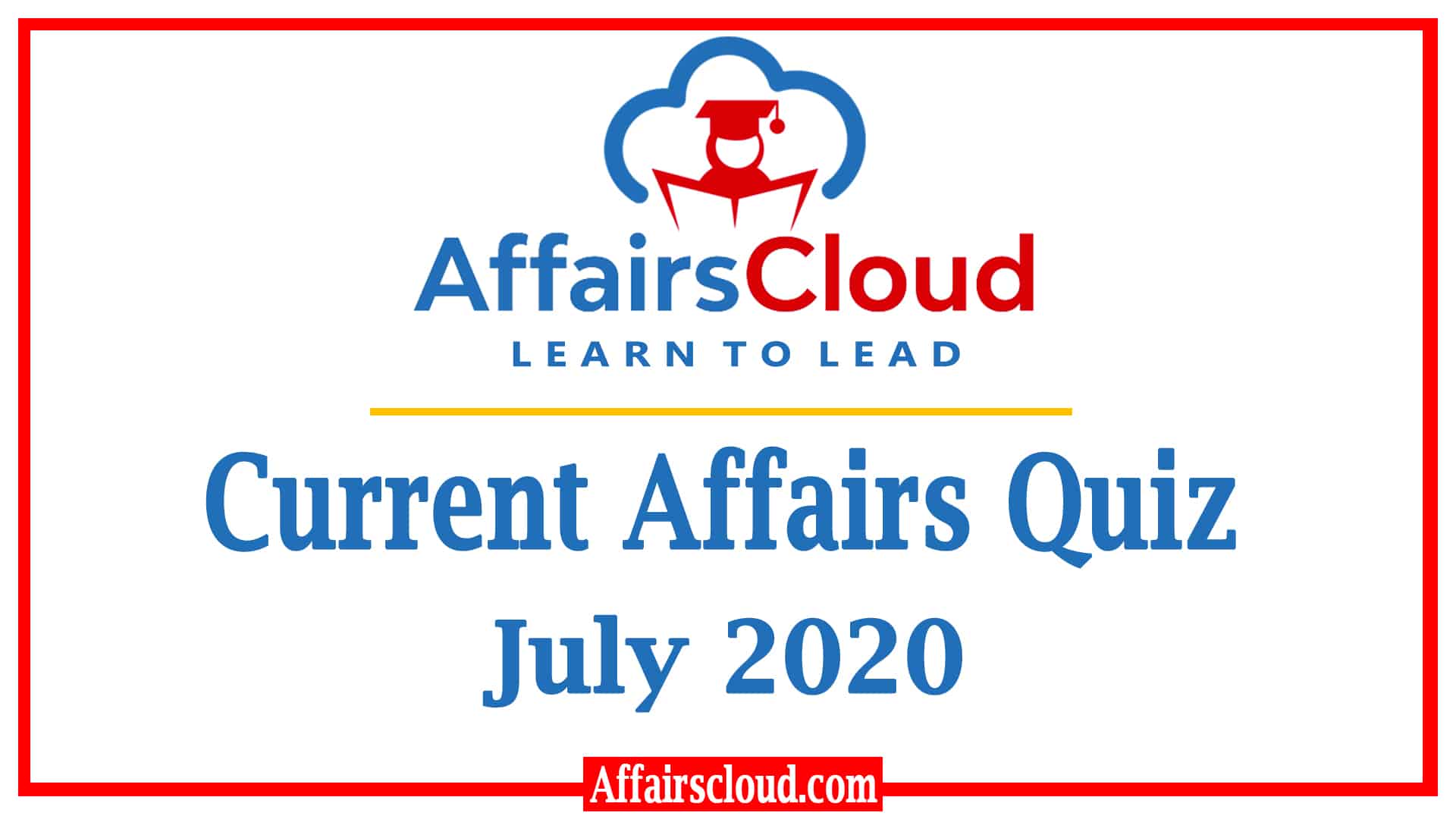 Top Current Affairs Quiz 2 July 2020