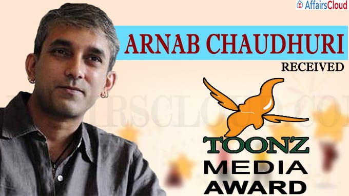 Arnab Chaudhuri to receive Toonz Media Award