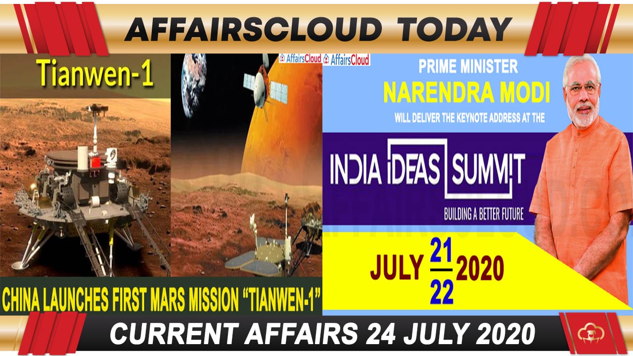 Top Current Affairs 24 July 2020 2674
