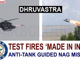 DRDO test fires ‘made in India’ anti-tank guided Nag missile