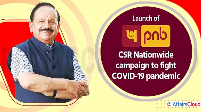 Dr Harsh Vardhan launches PNB’s nationwide CSR Campaign