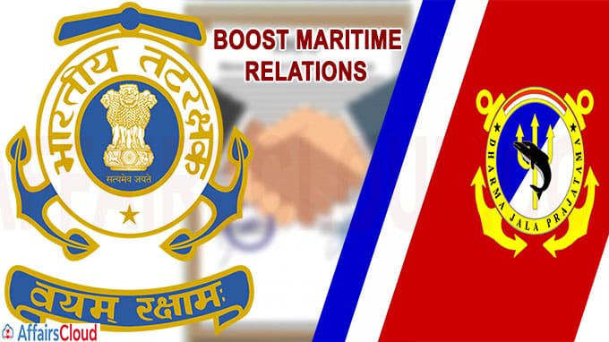 Indian Coast Guard & Indonesia Coast Guard sign MoU