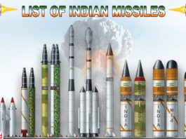 List of Indian Missiles