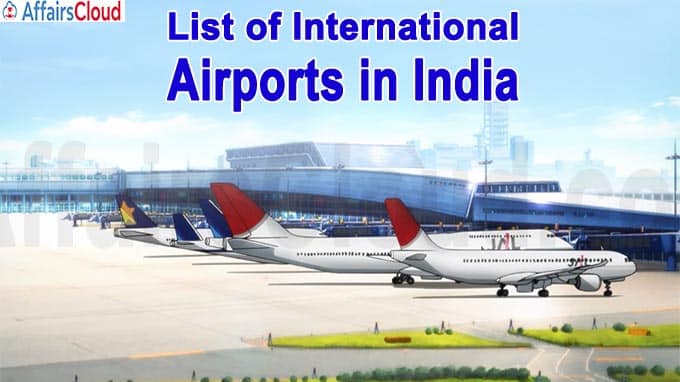 List of International Airports in India