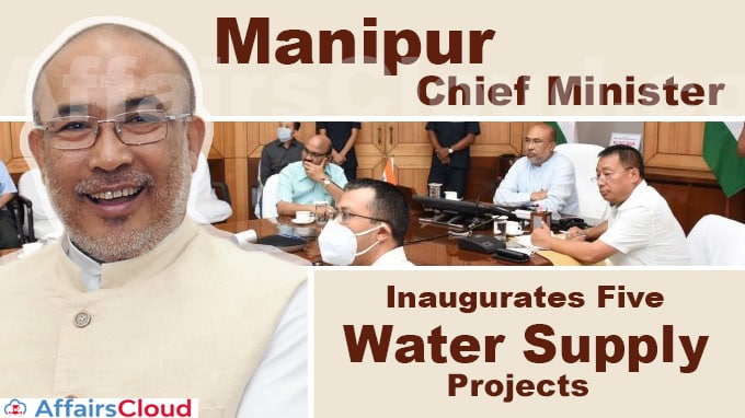 Manipur-Chief-Minister-inaugurates-five-Water-Supply-projects