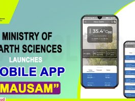 Ministry of Earth Sciences launches Mobile App Mausam