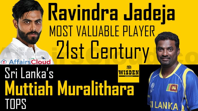 Ravindra-Jadeja-named-India’s-‘most-valuable-player’-of-21st-Century-Wisden,Sri-Lanka’s-Muttiah-Muralithara-tops