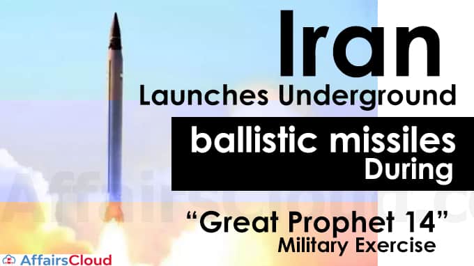 Underground-ballistic-missiles-launched-by-Iran-during“Great-Prophet-14”-military-exercise