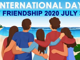 international friendship day 30 july 2020