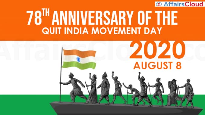 78th-anniversary-of-the-Quit-India-Movement-day-2020-August-8