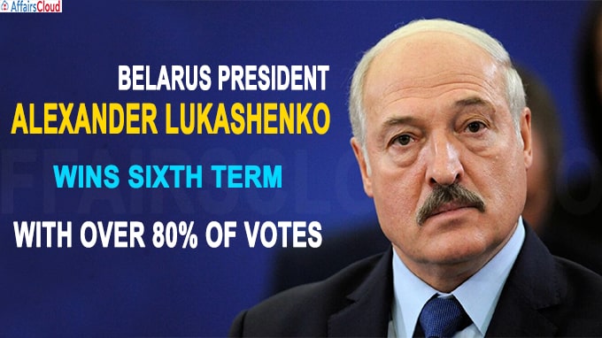 Belarus President Alexander Lukashenko wins