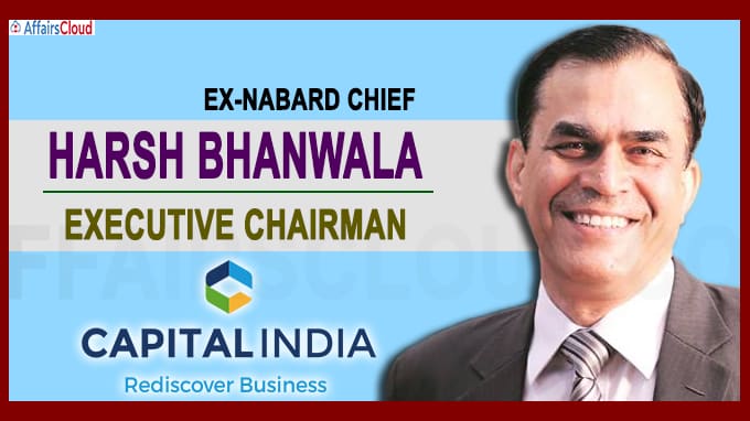 Capital India Finance appoints ex-NABARD chief Harsh Bhanwala