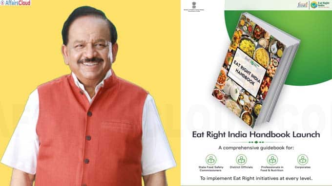 Health Minister Dr Harsh Vardhan launches FSSAI’s ‘Eat Right India’