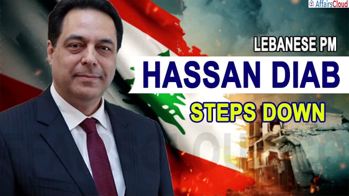 Lebanese PM Hassan Diab steps down