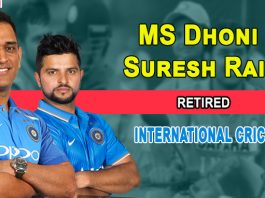 MS Dhoni, Suresh Raina retire from international cricket