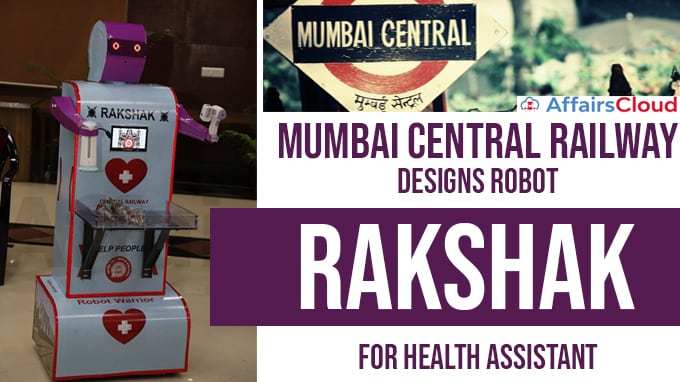 Mumbai-Central-Railway-designs-robot-‘Rakshak’-for-health-assistant
