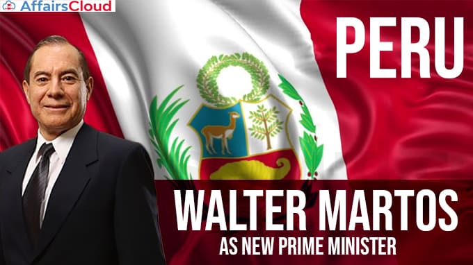 Peru-president-names-ex-defense-minister-Walter-Martos-as-new-prime-minister