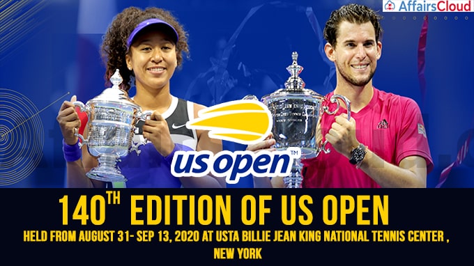 140th edition of US open