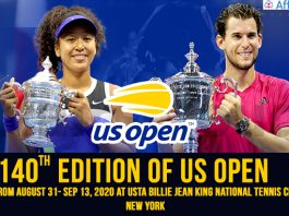 140th edition of US open