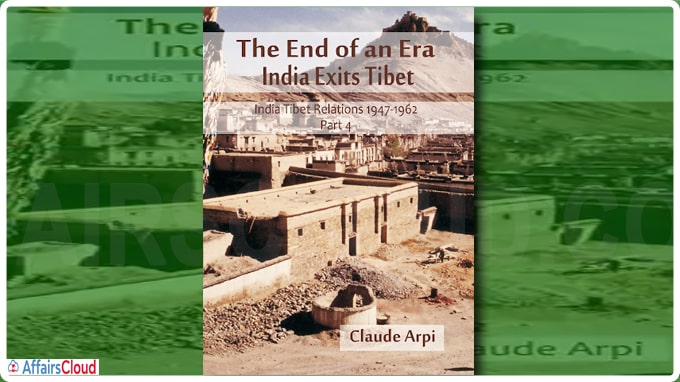 A book titled ‘End of an Era, India Exits Tibet’, written by Claude Arpi based on Nehru Memorial Library papers