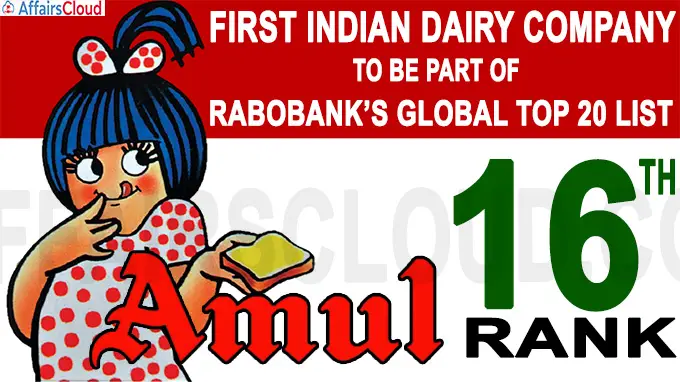 Amul becomes first Indian dairy company