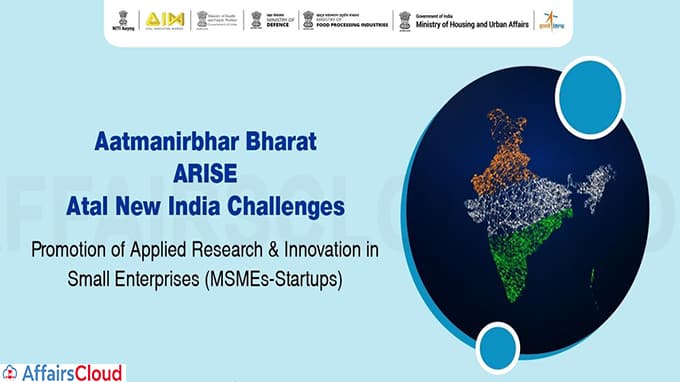 Atal Innovation Mission Launches Aatmanirbhar Bharat ARISE-ANIC Initiative
