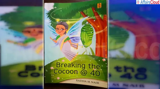 Book titled Breaking the Cocoon @ 40 authored by Radha Nair