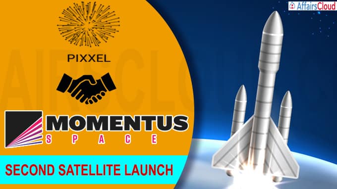 India's Pixxel partners with Momentus for second satellite launch