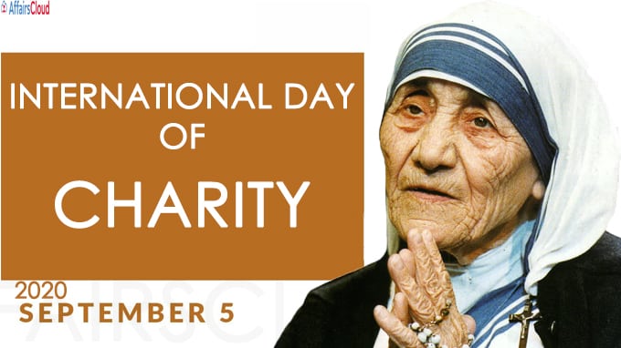 International Day of Charity - September 5 2020