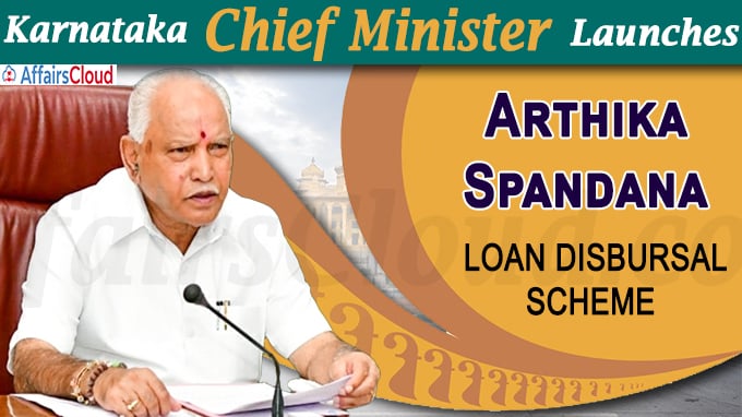 Karnataka CM launches ‘Arthika Spandana’ loan disbursal scheme