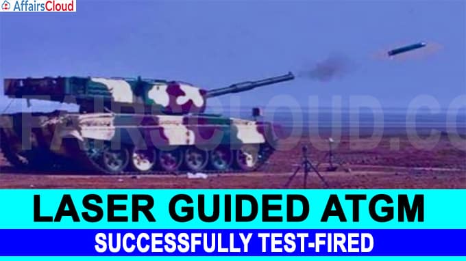 Laser Guided ATGM Successfully Test-fired