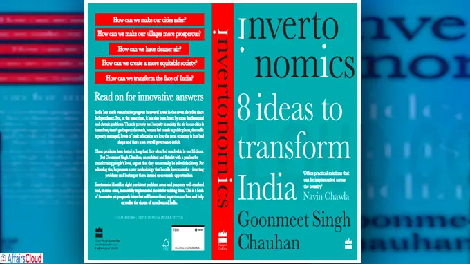 Mr Goonmeet Singh Chauhan's New Book 'Invertonomics'